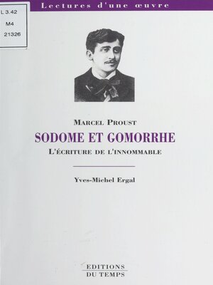 cover image of Sodome et Gomorrhe, Marcel Proust